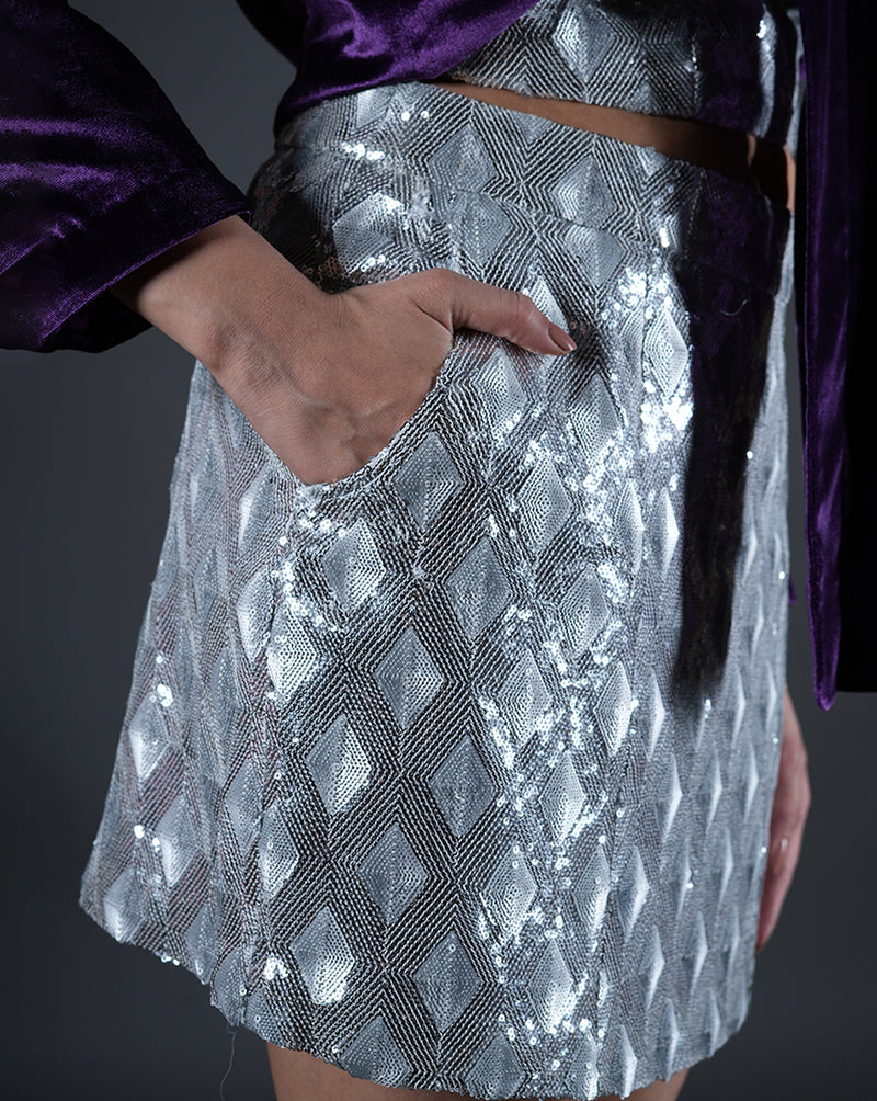 Silver Siren skirt