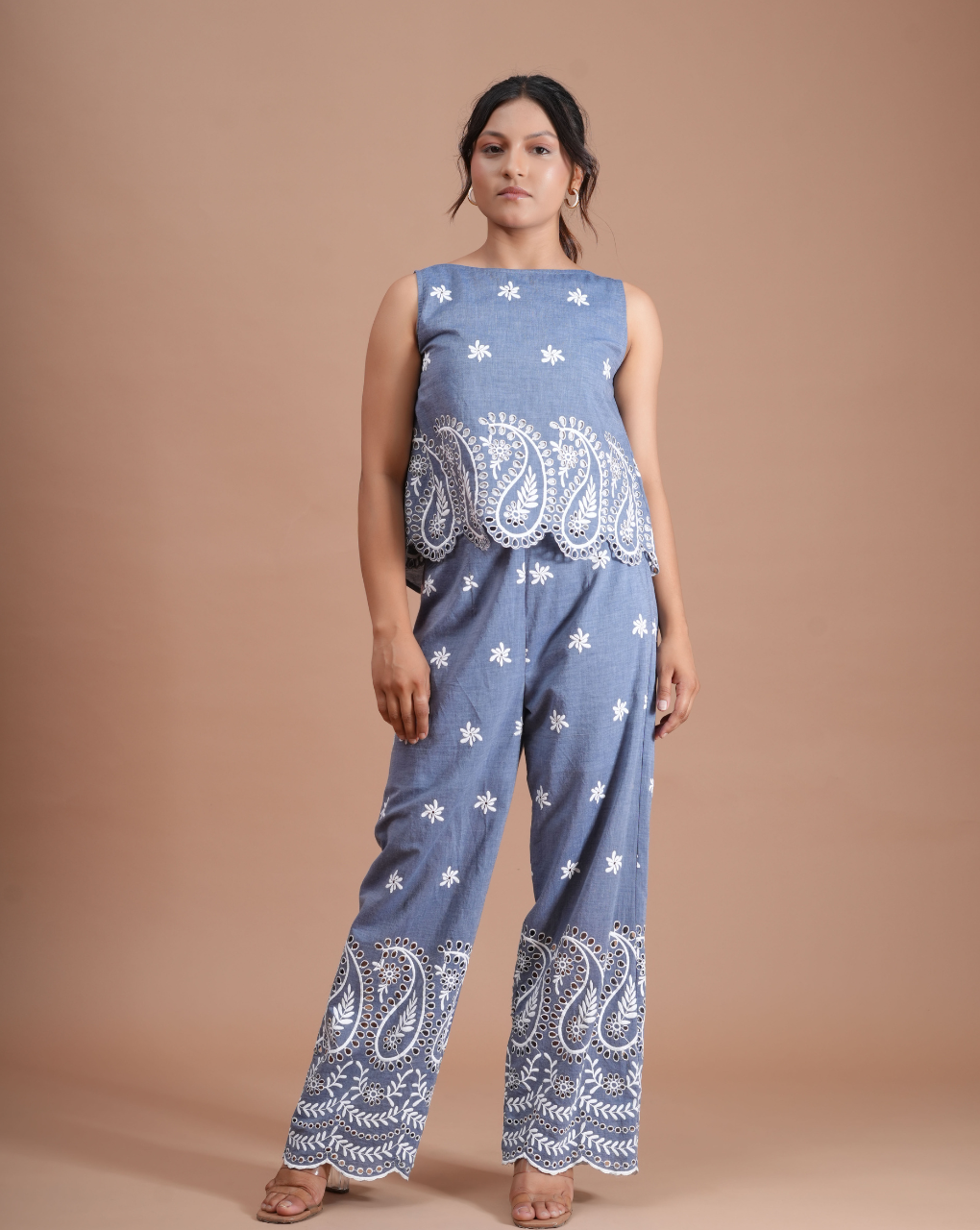 Crop Top and Pant Set