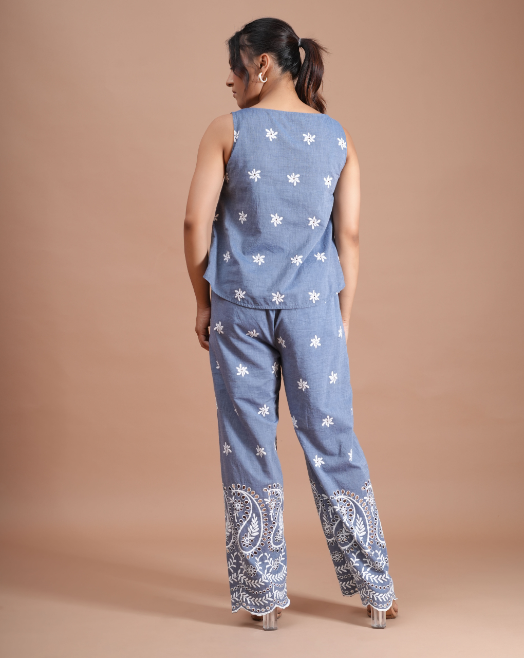 Crop Top and Pant Set