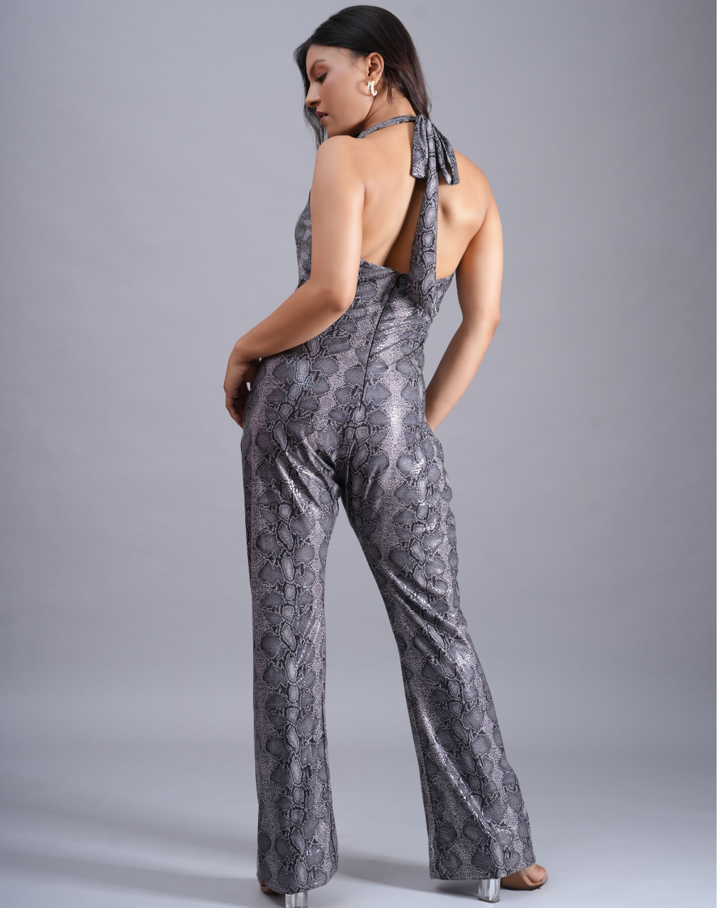 Animal Print Jumpsuit