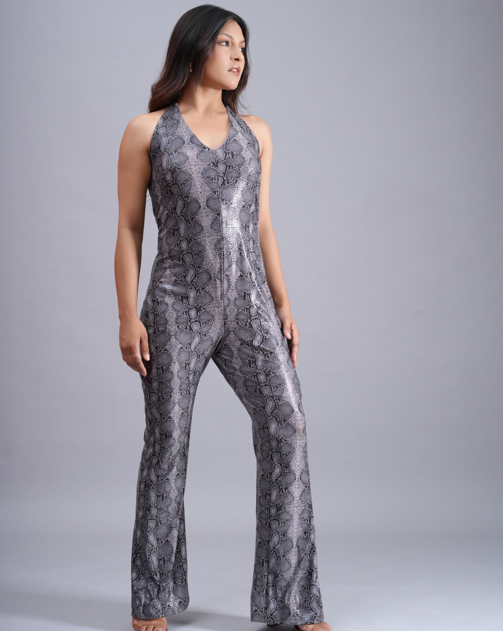 Animal Print Jumpsuit