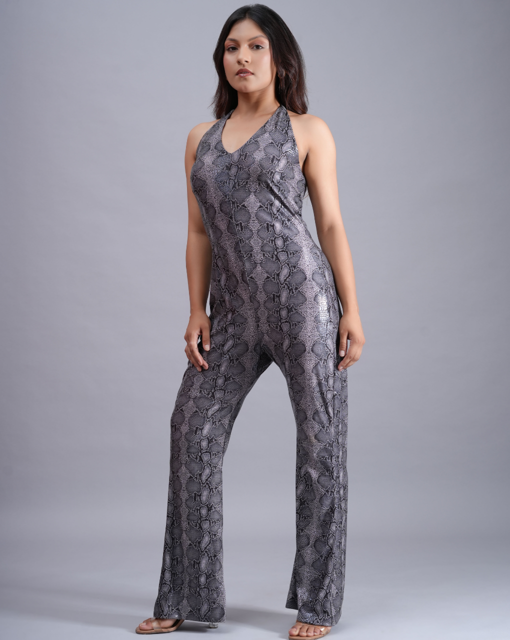 Animal Print Jumpsuit