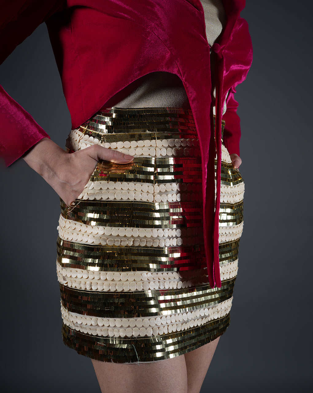 Golden Glamour Skirt