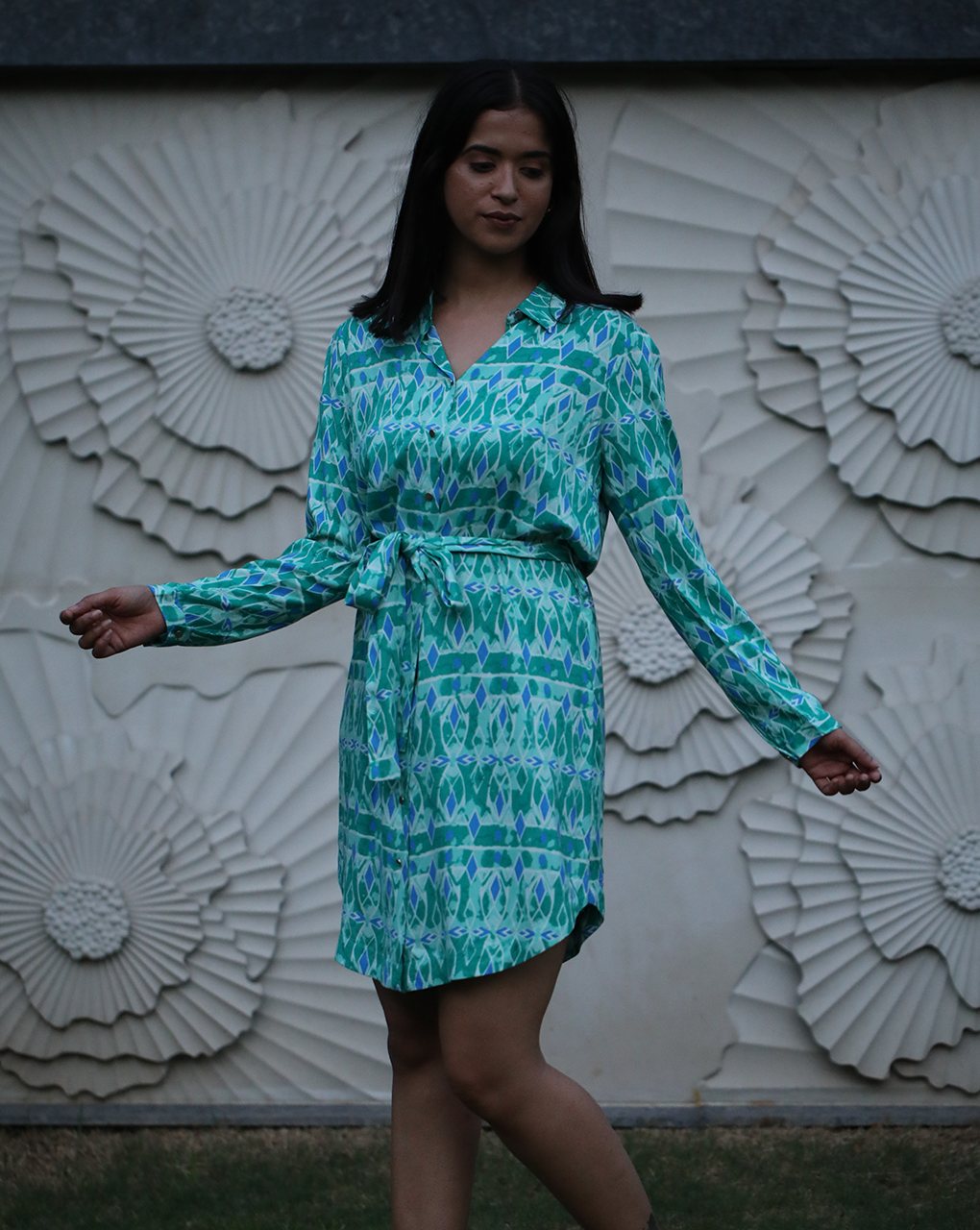 Verdant Chic Dress