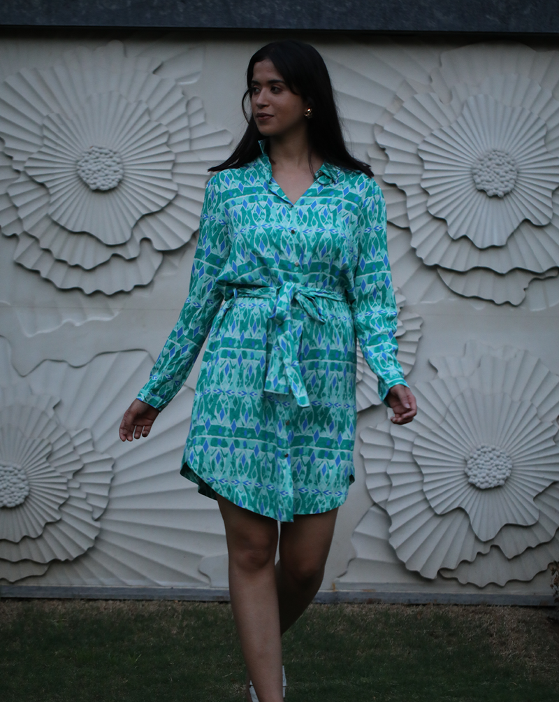 Verdant Chic Dress