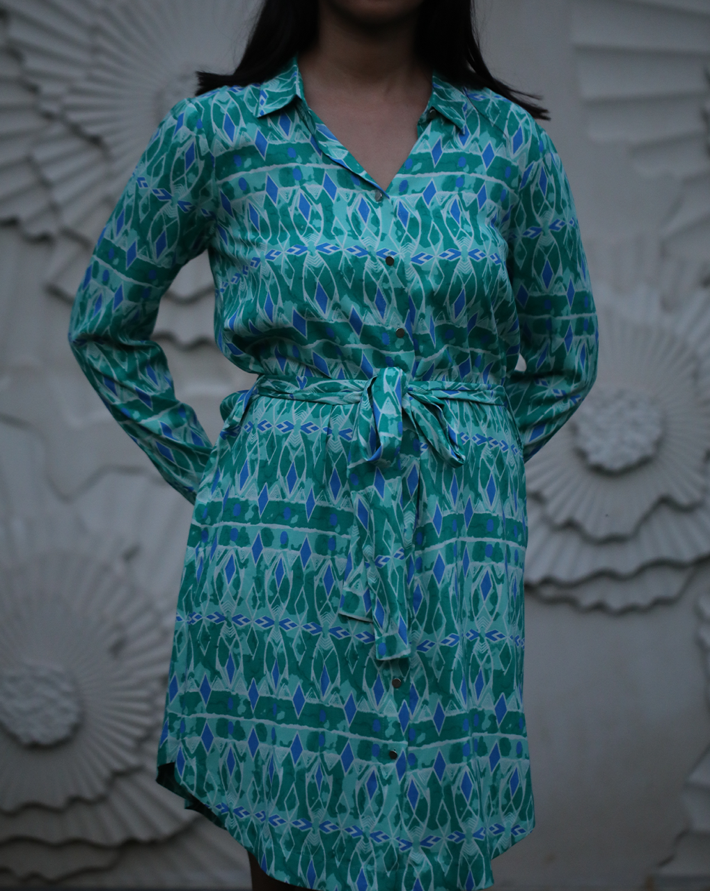 Verdant Chic Dress